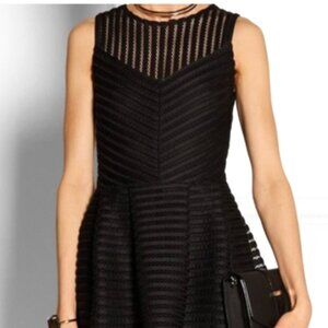 Maje Mesh Stripe Midi Dress – Size 1 – Brand New!